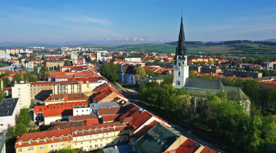 Naše služby pronájmu automobilů nabízejí rozmanitý výběr vozidel ve Spišské Nové Vsi.